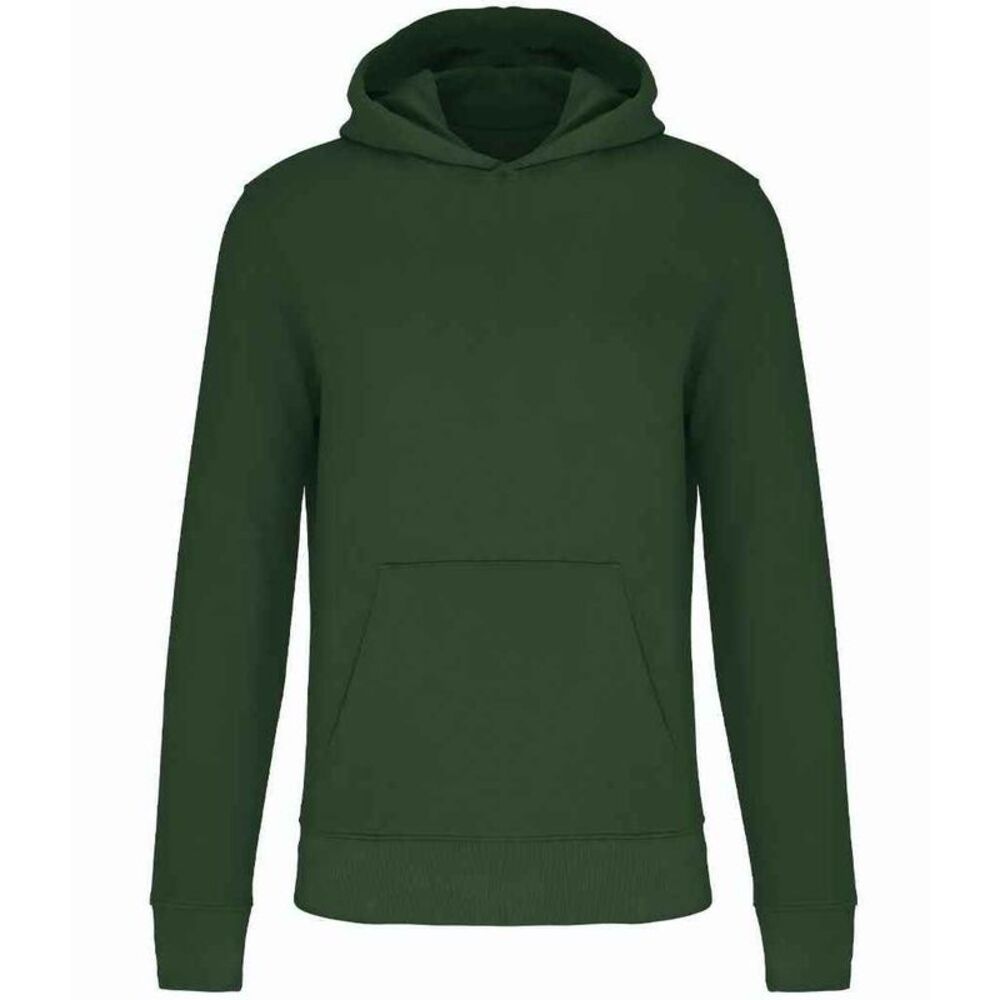 Kariban Childrens/Kids Eco Friendly Hoodie / Forest Green